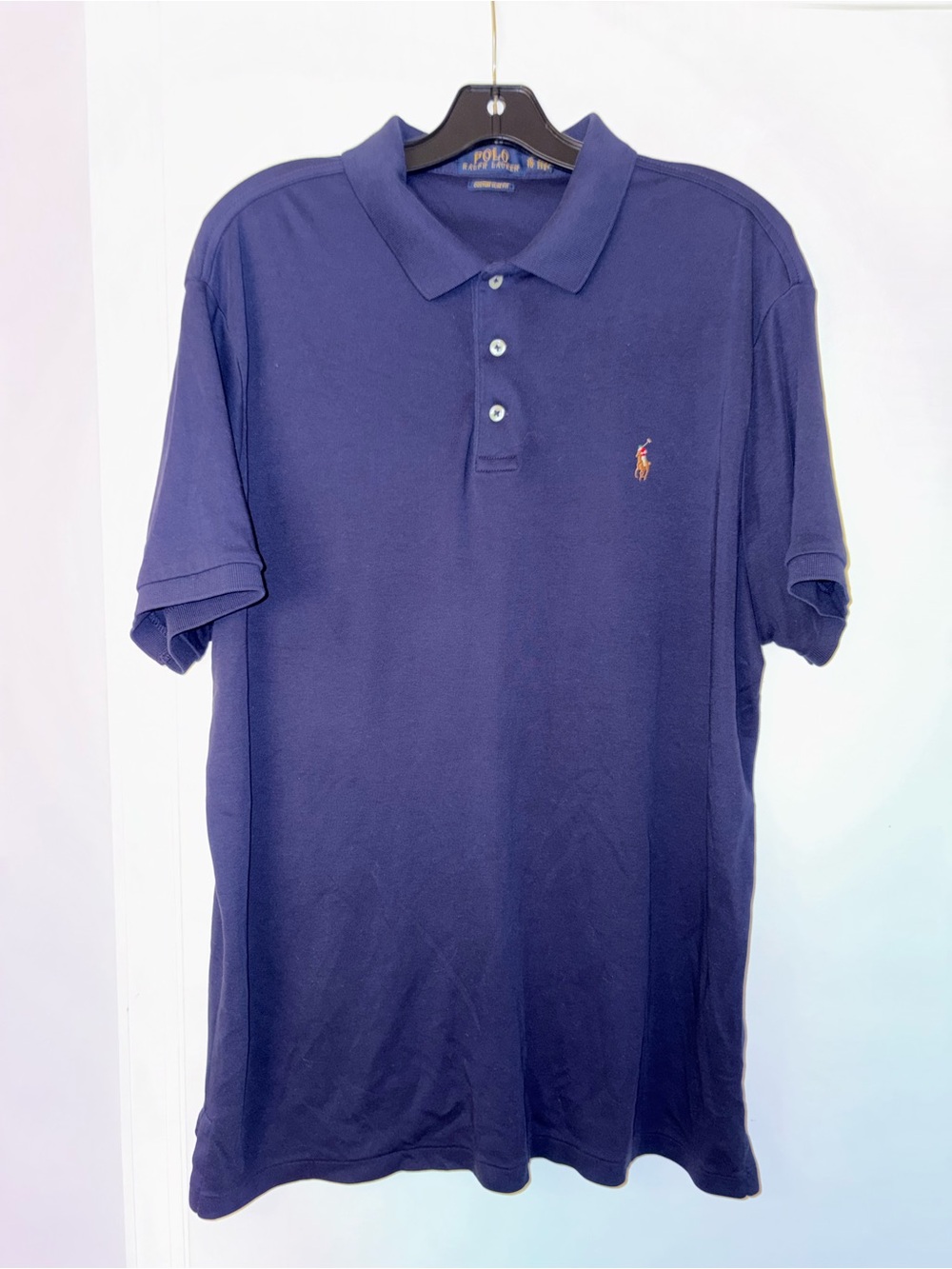 Lot of 2 Polo by Ralph Lauren Short-Sleeve Cotton Polo Shirts